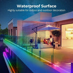 LED Strip Lights Kit Flexible Color Changing / RF Remote Wireless & mobile APP /Sync with Music /Waterproof Led Lights Strips 5050 RGB -16.4ft/5m