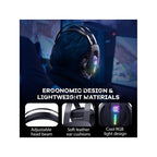WINGOMART K16 Gaming Headset Over-ear 3.5mm LED Light Stereo Bass Game Headphones with Mic for PC Laptop Gamer Xbox One, PS5, PS4, PC, Nintendo Switch playstation 5 Gaming headset