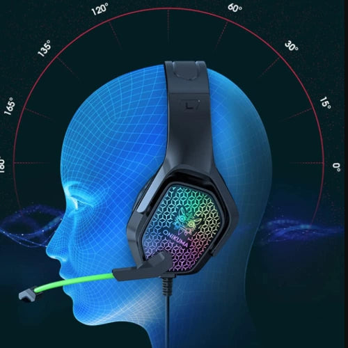 WINGOMART X3 Gaming Headset Over-ear 3.5mm LED Light Stereo Bass Game Headphones with Mic for PC Laptop Gamer Xbox One, PS5, PS4, PC, Nintendo Switch playstation 5 Gaming headset