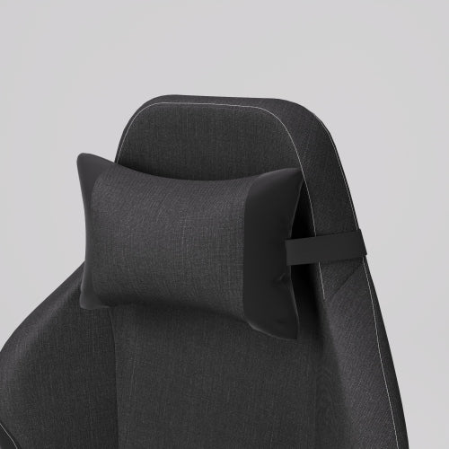 WINGOMART Ergonomic Gaming Chair with Memory Foam Support & 4D Armrests – High-Back 180° Reclining Linen Executive Office Chair with Flat Alloy Base for Premium Comfort