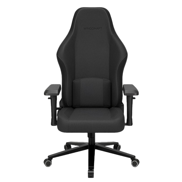 WINGOMART Ergonomic Gaming Chair with Memory Foam Support & 4D Armrests – High-Back 180° Reclining Linen Executive Office Chair with Flat Alloy Base for Premium Comfort