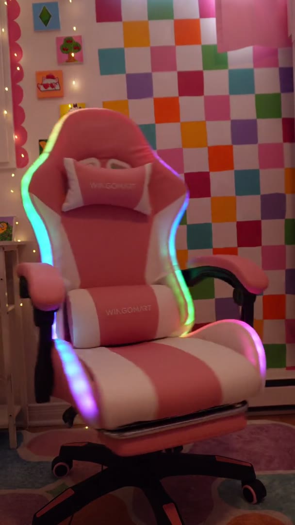 Pink RGB PRO, lights on